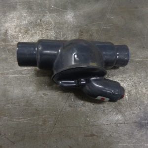 PREZS3: ROBROY PLASTI-BOND FITTING 1" EYS SEAL OFF GOOSE NECK