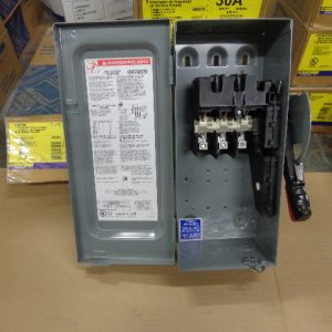 HU361: HEAVY DUTY INDOOR SAFETY SWITCH , SQUARE D