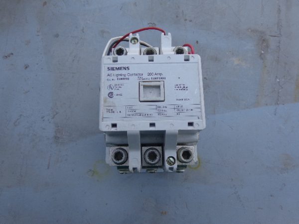 CLM0F03:SIEMENS AC LIGHTING CONTACTOR