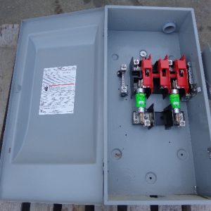 GF224N SIEMENS GENERAL DUTY SAFETY SWITCH, 200 AMP, 240 VOLT, FUSED, GF224N
