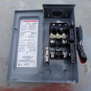 H222NRB: HEAVY DUTY INDOOR SAFETY SWITCH , SQUARE D