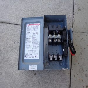 H361: HEAVY DUTY INDOOR SAFETY SWITCH , SQUARE D