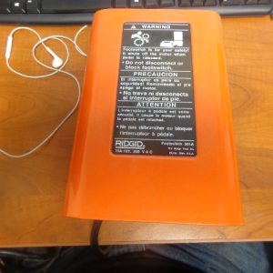 301A; RIDGID, FOOTSWITCH