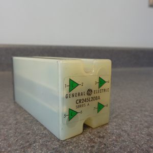 CR245L208A; GENERAL ELECTRIC, PLUG-IN RELAY
