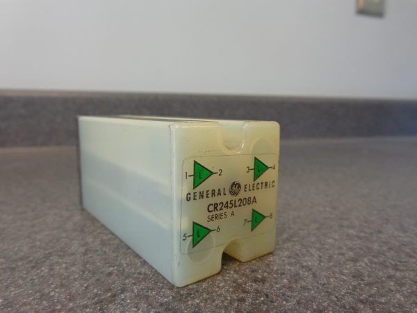 CR245L208A; GENERAL ELECTRIC, PLUG-IN RELAY
