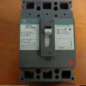 TED134020WL; GENERAL ELECTRIC, CIRCUIT BREAKER