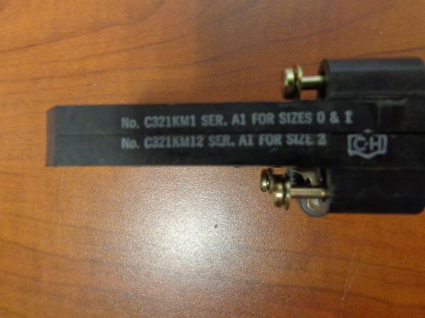 C321KM1, CUTLER HAMMER MECHANICAL INTERLOCK FOR CITATION SERIES STARTERS AND CONTACTORS