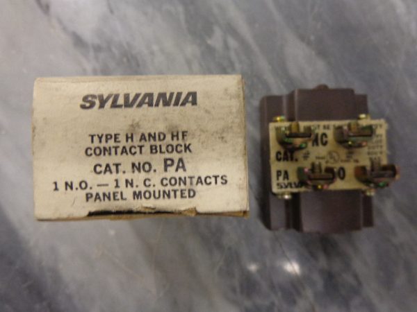 PA, SYLVANIA / CLARK, CONTACT BLOCK