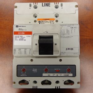 LD3600F: CUTLER HAMMER CIRCUIT BREAKER, RED LABEL, LD 35K, 3 POLE, WITH LT3400T TRIP UNIT, LD3400