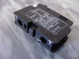 CA7-10: 1 N/O AUXILIARY CONTACT BLOCK (AFTERMARKET), ABB