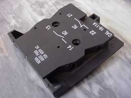 CAL16-11B: 1 N/O & 1 N/C SIDE MOUNT AUXILIARY CONTACT BLOCK (AFTERMARKET), ABB