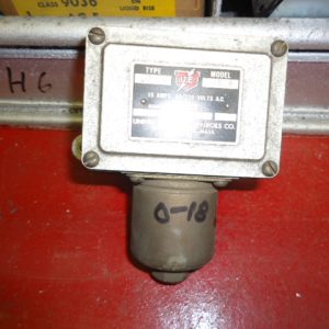 J6-9508: PRESSURE SWITCH 0-18 PSI 15A, UNITED ELECTRIC