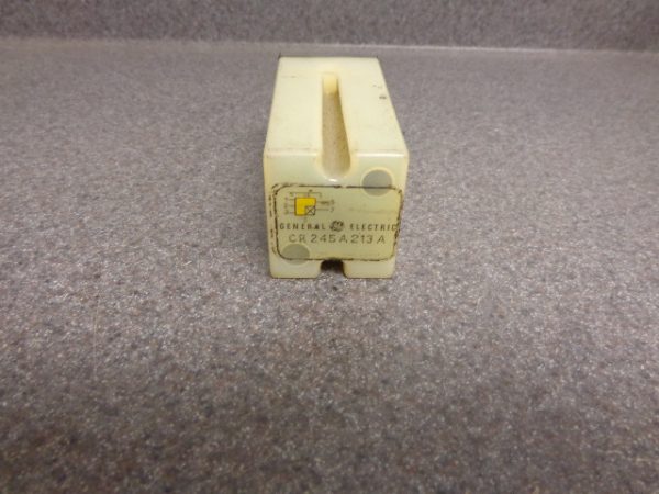 CR245A213A; GENERAL ELECTRIC, PLUG-IN RELAY