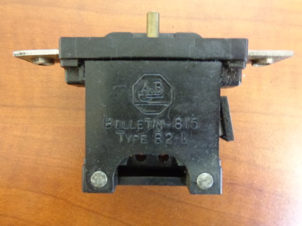 ALLEN BRADLEY BULLETIN 815, TYPE B2-L, OVERLOAD RELAY BULLETIN815-B2