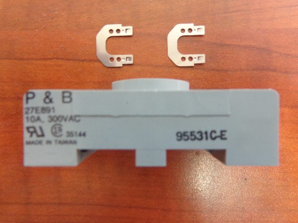 P&B RELAY SOCKET & HARDWARE 8P DIN RL SNP MT SKT 27E891