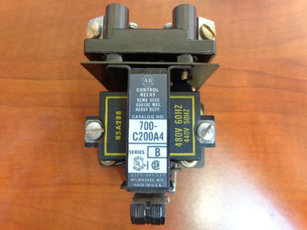 700-C200A4: ALLEN-BRADLEY, CONTROL RELAY, SERIES B