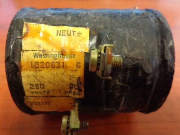 WESTINGHOUSE DC COIL 250VDC S-1320631C