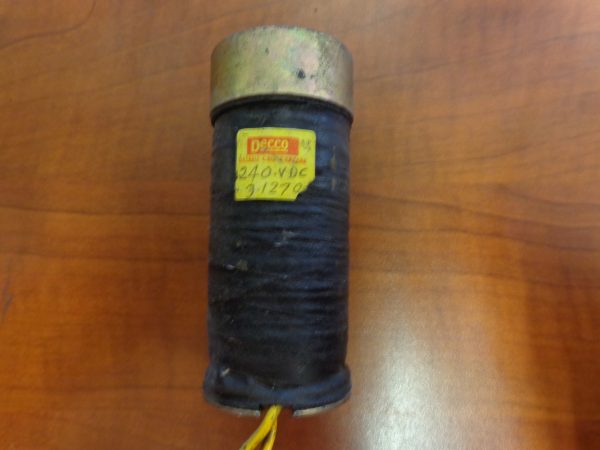 DETROIT COIL / DECCO SOLENOID COIL 240VDC 9-1270