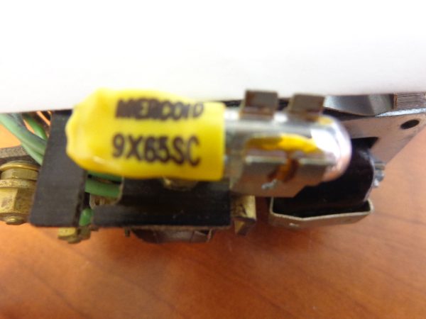 MERCOID 2 WIRE MERCURY SWITCH 9X65SC
