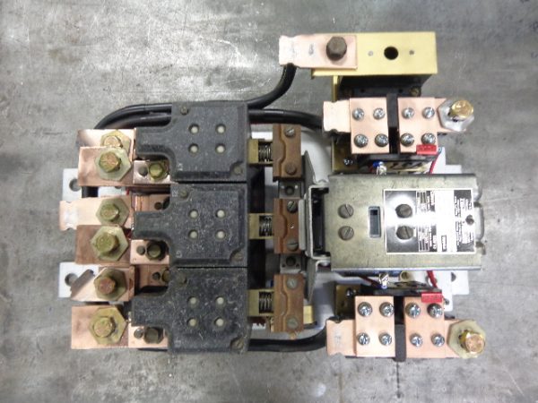 SQUARE D, SIZE 5, STARTER WITH 2938-S1-F29A COIL, 480V 60HZ 8536-GAO-1