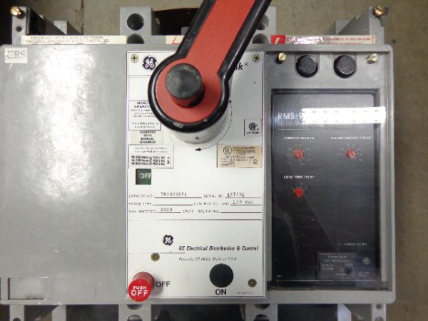 GENERAL ELECTRIC POWERBREAK CIRCUIT BREAKER TP2020SE1