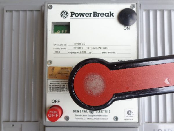 GENERAL ELECTRIC POWERBREAK CIRCUIT BREAKER TPMMF76