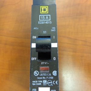 SQUARE D CIRCUIT BREAKER EDB14015