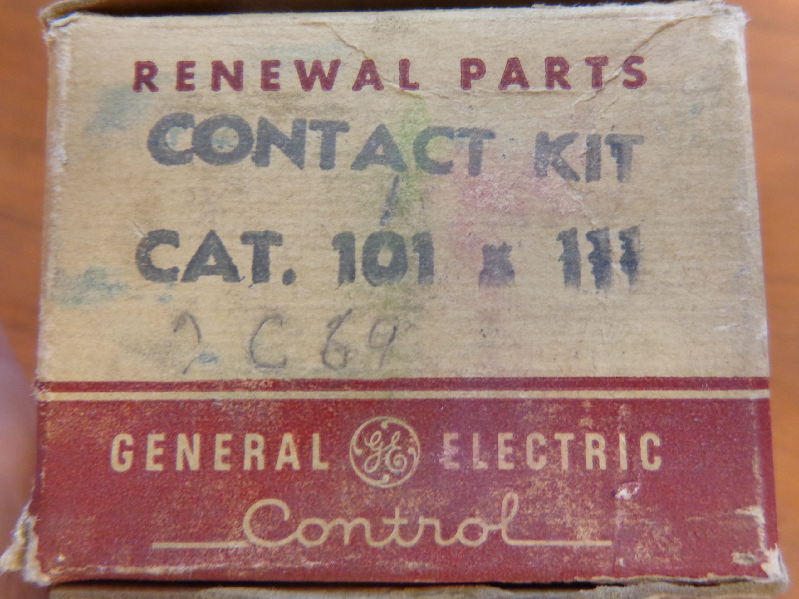 GENERAL ELECTRIC CONTACT KIT 101X111