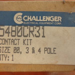 CHALLENGER CONTACT KIT, SIZE 00, 3&4 POLE, 5480CR31
