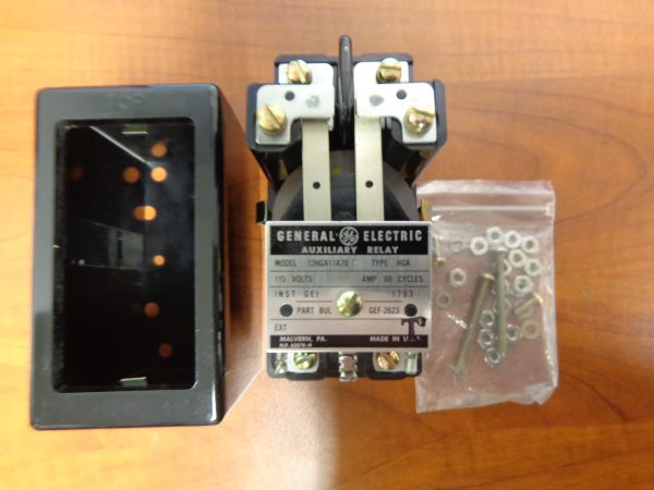 12HGA11A70G: GENERAL ELECTRIC, AUXILIARY RELAY