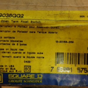 SQUARE D, OPEN TANK, FLOAT SWITCH 9036GG2