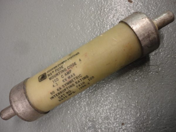 FA1H100: FUSE, COOPER POWER SYSTEMS