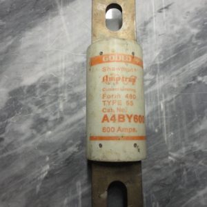 A4BY600: AMPTRAP FUSE, GOULD SHAWMUT