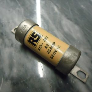 413-361: 25 AMP FUSE, RS COMPONENTS