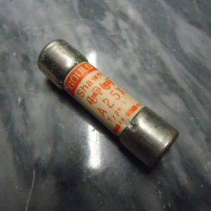 A25X4-1: FUSE 4 AMP, SHAWMUT