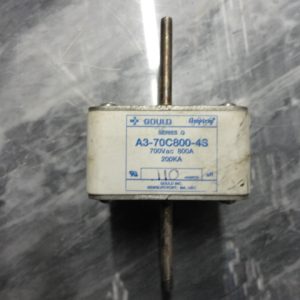 A3-70C800-4S: GOULD AMPTRAP FUSE, GOULD SHAWMUT