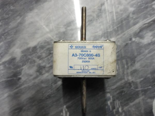 A3-70C800-4S: GOULD AMPTRAP FUSE, GOULD SHAWMUT