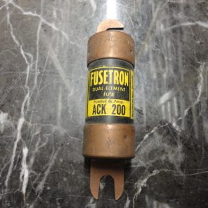 ACK-200: FUSETRON FUSE, BUSSMAN