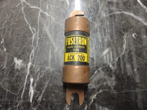 ACK-200: FUSETRON FUSE, BUSSMAN