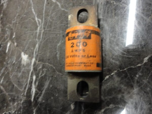 A13X200: AMPTRAP FUSE, SHAWMUT