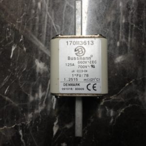 170M3613: N FUSE, BUSSMAN