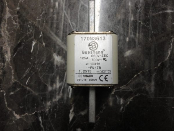 170M3613: N FUSE, BUSSMAN