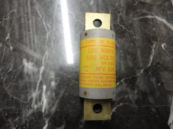 RFV125: ECONOMY FUSE,