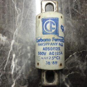 A050F125: CARBONE FUSE, FERRAZ-SHAWMUT