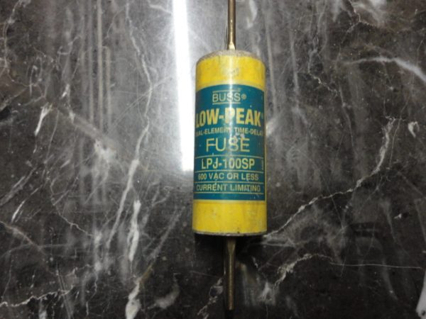 LPJ-100SP: BUSS LOW PEAK FUSE, BUSSMANN