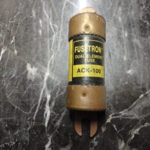ACK-100: FUSETRON, BUSSMAN