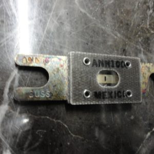 ANN-100: BUSS FUSE, BUSSMAN