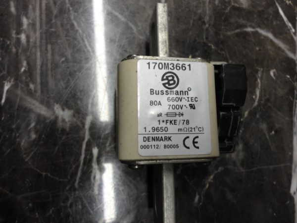 170M3661: N FUSE, BUSSMAN