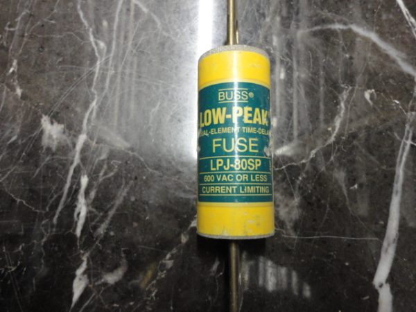 LPJ-80SP: BUSS LOW PEAK FUSE, BUSSMANN
