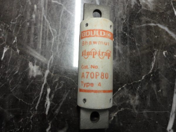 A70P80: AMPTRAP FUSE, GOULD SHAWMUT